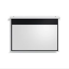Load image into Gallery viewer, Valerion Backyard Weather Proof Motorized Drop Down Matte White Screen
