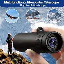 Load image into Gallery viewer, 8X Portable Monocular – Pocket-Sized for Outdoor Adventures &amp; Travel

