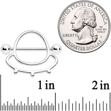 Load image into Gallery viewer, 14G 9/16 Outer Space UFO Nipple Shield Set
