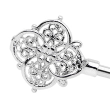Load image into Gallery viewer, 14G Ornate Filigree Key Industrial Barbell 38mm
