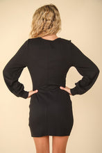 将图片加载到图库查看器，Ruched Detail Bodycon Mini Dress For Women – Elegant, Sleek, Figure-Hugging Fit, Flattering Ruched Design, Bold Mini Dress for Special Occasions
