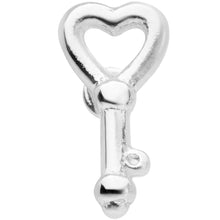 Load image into Gallery viewer, 20G 5/16 Key to Your Heart L Shaped Nose Ring
