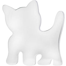 Load image into Gallery viewer, Steel Cat Lover Kitty Cat Single Flare Plug Set 14G to 0G
