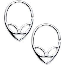 Load image into Gallery viewer, 14G 9/16  UFO Alien Nipple Ring Set
