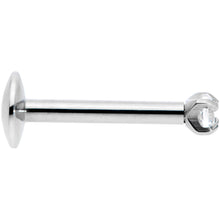 Load image into Gallery viewer, 16G 5/16 2mm CZ G23 Titanium Internally Threaded Labret
