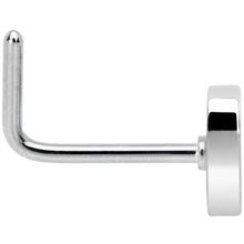 Load image into Gallery viewer, 20G 5/16 Red Yellow Blue Pansexual Pride Heart L Shaped Nose Ring
