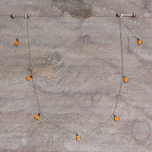 将图片加载到图库查看器，14G 5/8 Orange Pumpkin Patch Halloween Dangle Nipple Chain
