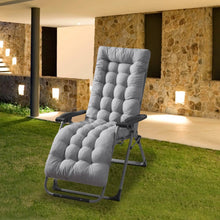 Load image into Gallery viewer, 67x22in Chaise Lounger Cushion Recliner Rocking Chair Sofa
