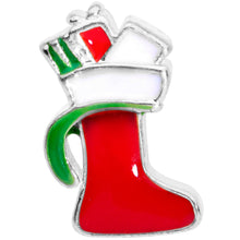 将图片加载到图库查看器，20G 7mm Red White Christmas Stocking Nose Bone
