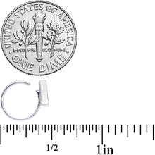 将图片加载到图库查看器，20G 5/16 Rainbow Pride Triangle Nose Hoop
