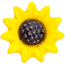 Load image into Gallery viewer, 16G 1/4 Yellow Sunflower Cartilage Tragus Earring
