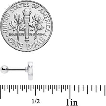 Load image into Gallery viewer, 16G 1/4 Rainbow Embrace Pride Heart Cartilage Tragus
