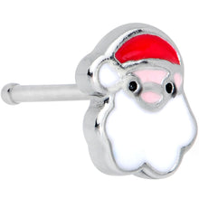 Load image into Gallery viewer, 20G 1/4 Santa Claus Christmas Nose Bone
