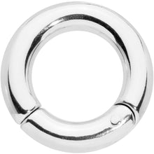 将图片加载到图库查看器，6G 1/2 Stainless Steel Hinged Segment Ring
