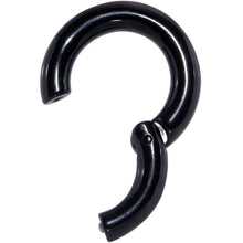 将图片加载到图库查看器，4G 5/8 Black PVD Steel Hinged Segment Ring
