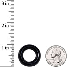 Load image into Gallery viewer, 2G 9/16 Black PVD Steel Hinged Segment Ring
