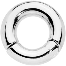 Load image into Gallery viewer, 0G 5/8 Stainless Steel Hinged Segment Ring
