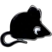 Load image into Gallery viewer, 16G 1/4 Black Mouse Cartilage Tragus Earring
