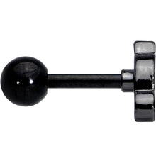 Load image into Gallery viewer, 16G 1/4 Black Mouse Cartilage Tragus Earring
