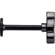 Load image into Gallery viewer, 16G 5/16 Black Mouse Labret Monroe Tragus
