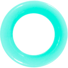 Load image into Gallery viewer, Aqua Acrylic UV Saddle Tunnel Plug Set 12mm to 26mm
