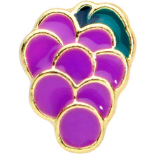 将图片加载到图库查看器，16G 5/16 Gold Tone Sweet Purple Grapes Labret Monroe Tragus
