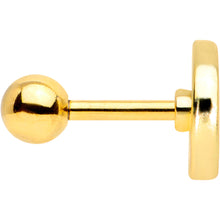 Load image into Gallery viewer, 16G 1/4 Gold Tone Rainbow Grapefruit Cartilage Tragus
