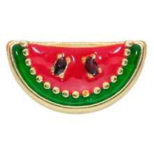 Load image into Gallery viewer, 16G 1/4 Red Green Tasty Fruit Watermelon Cartilage Tragus

