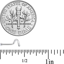 将图片加载到图库查看器，18G Clear 1.5mm Grade 23 Titanium Press Fit Left Side Nose Screw

