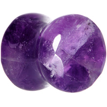 将图片加载到图库查看器，00G Purple Amethyst Saddle Plug Set
