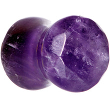将图片加载到图库查看器，0G Purple Amethyst Saddle Plug Set
