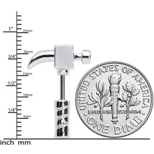 将图片加载到图库查看器，16G 1/4 Claw Hammer Cartilage Earring
