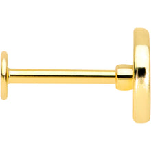 Load image into Gallery viewer, 16G 5/16 Gold Tone Rainbow Grapefruit Labret Monroe Tragus
