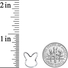 将图片加载到图库查看器，18G 5/16 Easter Bunny Rabbit Closure Ring
