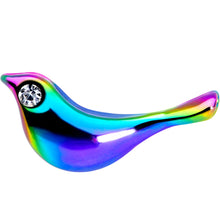 将图片加载到图库查看器，16G 5/16 Clear Gem Rainbow Bird Labret Monroe Tragus

