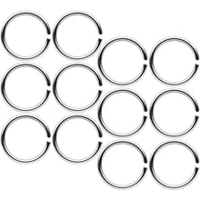 Load image into Gallery viewer, 18G 5/16 Seamless Circular Ring Set of 12
