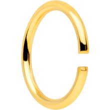 Load image into Gallery viewer, 18G 5/16 Gold Tone Anodized Seamless Circular Ring Set of 12
