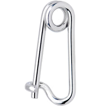 Load image into Gallery viewer, 14G Surgical Steel Safety Pin Taper Earring

