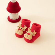 将图片加载到图库查看器，Baby Socks Christmas Newborn For Baby Boys/Girls Christmas Floor Socks Anti-Slip Baby Step Socks For Baby Kids
