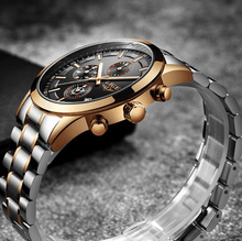 Load image into Gallery viewer, Men's Waterproof  Watch With Chronometers And Date Display Unique Design Perfect Gift
