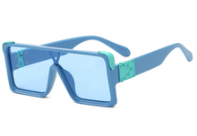 将图片加载到图库查看器，New Design New Stylish New Classic New Black &amp; White Square Shape Sunglasses For Women New Fashionable Branded &amp; Oversized Sun Glasses For Men New Luxury Shades Sunglasses For Men &amp; Women
