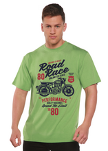 Load image into Gallery viewer, Road Race Motorcycles Spun Bamboo® Men's Bamboo Viscose/Organic Cotton Short Sleeve Graphic T-Shirt
