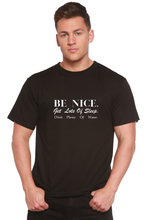 Load image into Gallery viewer, Be Nice Men's Bamboo Viscose/Organic Cotton Short Sleeve Graphic T-Shirt
