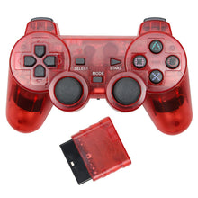 Load image into Gallery viewer, Transparent Eye Catching Wireless Dual Shock Bluetooth Joystick Gamepad Console Controller Compatible With PC Laptop
