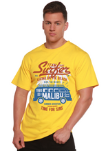 将图片加载到图库查看器，Team Surfer Spun Bamboo® Men's Bamboo Viscose/Organic Cotton Short Sleeve Graphic T-Shirt

