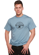 Load image into Gallery viewer, Go Hiking Men's Bamboo Viscose/Organic Cotton Short Sleeve Graphic T-Shirt
