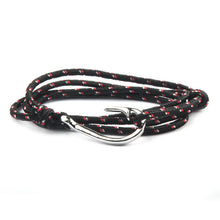 将图片加载到图库查看器，Fashion Hot Multilayer Rope Bracelet hope Anchor Sailor Anchor Bracelets  For Men and  Women Best Gift Hook Bracelet
