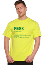 Load image into Gallery viewer, Feck Irish St Patricks Day Unisex Bamboo/Cotton Graphic T-Shirt
