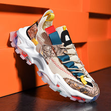 将图片加载到图库查看器，Men's Fashion Camouflage Sports Casual Shoes Couple Outdoor Mesh Breathable Non-slip Lightweight Soft Men's Breathable Lightweight Sneakers Jogging Workout Gym Walking Shoes For Men
