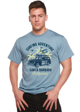 Load image into Gallery viewer, Surfing Adventure Spun Bamboo® Men's Bamboo Viscose/Organic Cotton Short Sleeve Graphic T-Shirt
